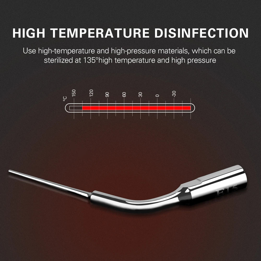 KentDO™ 5pcs Dental Ultrasonic Scaler Tips – Precision Cleaning