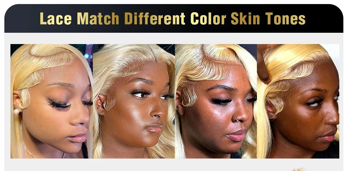 KentDO™ 613 Blonde Human Hair Wig – Luxurious HD Lace Shine