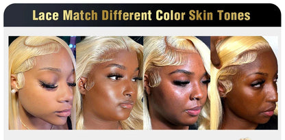 KentDO™ 613 Blonde Human Hair Wig – Luxurious HD Lace Shine