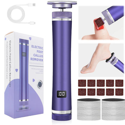 KentDO™ Electric Foot File – Smooth Heels & Callus Removal