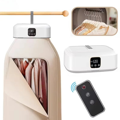 Folding Clothes Dryer with Remote – Fast, Space-Saving Drying