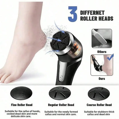 KentDO™ Electric Foot Callus Remover – Dust-Free Smooth Pedicure
