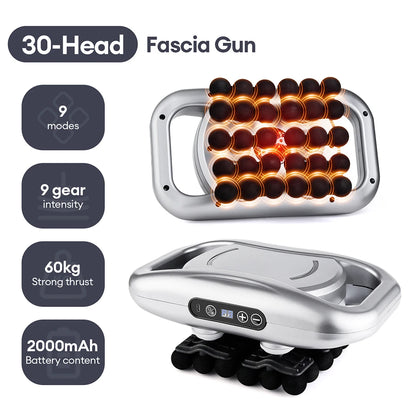 KentDO™ 42-Head Fascia Massage Gun – Deep Muscle Relief