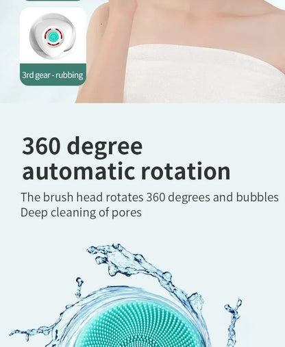 KentDO™ Electric Shower Brush – Deep-Cleansing & Massage Spa