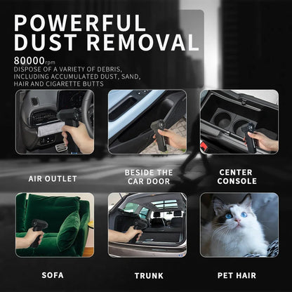 Turbo Jet Fan Portable Blower with 130000RPM Power Boost