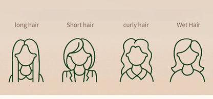 KentDO™ Anti-Static Hair Comb – Smooth, Frizz-Free Styling