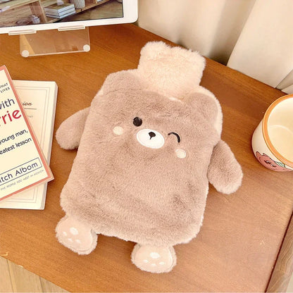 KentDO™ Hot Water Bottle – Plush Cozy Relief for Pain & Warmth