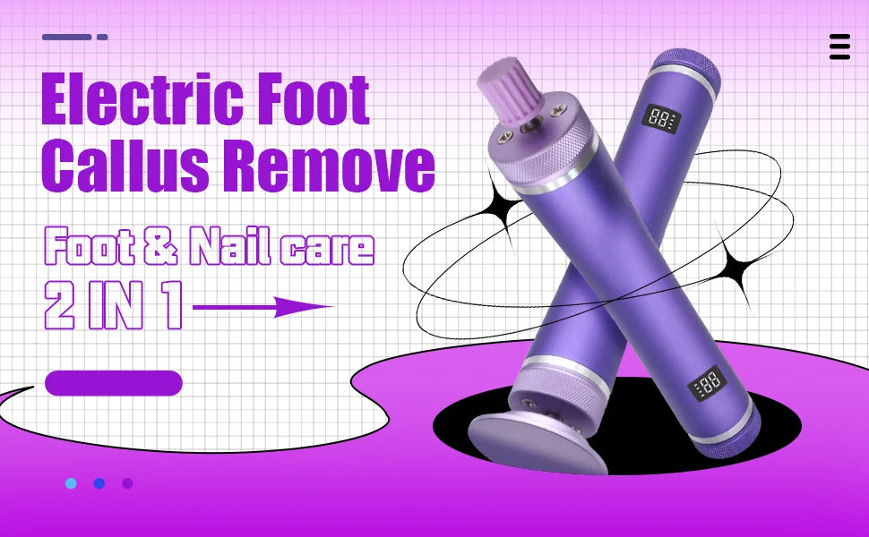 KentDO™ Electric Foot File – Smooth Heels & Callus Removal