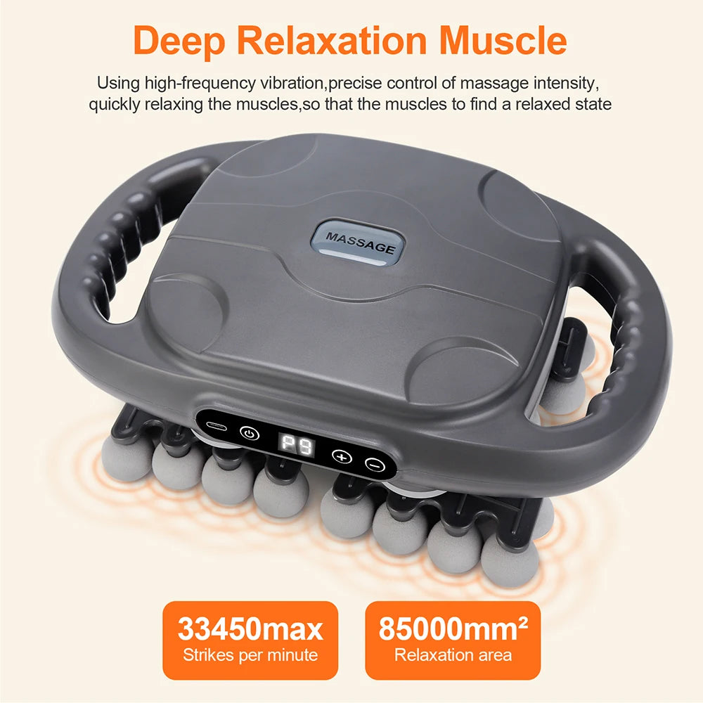KentDO™ 42-Head Fascia Massage Gun – Deep Muscle Relief