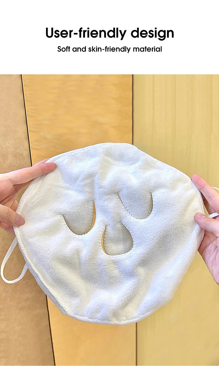 KentDO™ Hot Steam Face Towel – Relaxing Heat & Cold Therapy