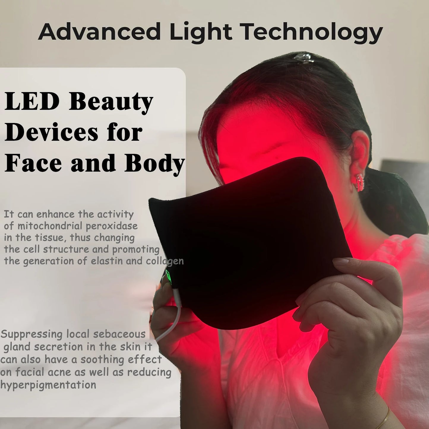 KentDO™ Red Light Therapy Pad – Pain Relief & Skin Renewal