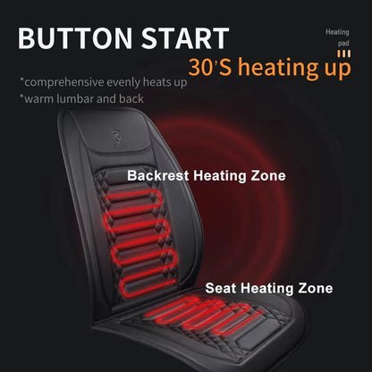 Heated Car Seat Cover Fast Heating for Winter Comfort