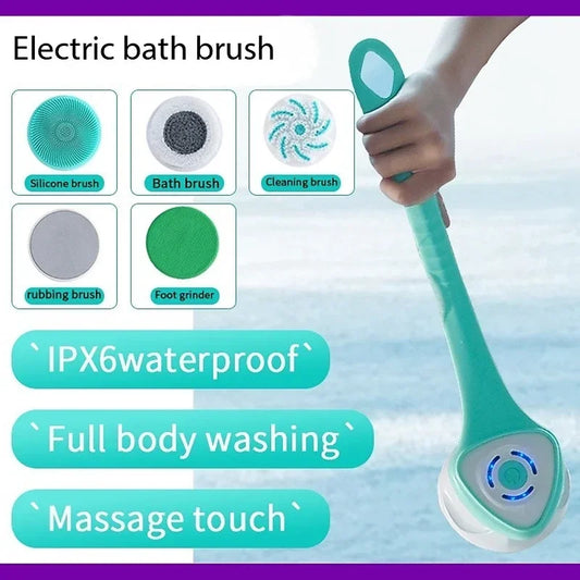 KentDO™ Electric Shower Brush – Deep-Cleansing & Massage Spa