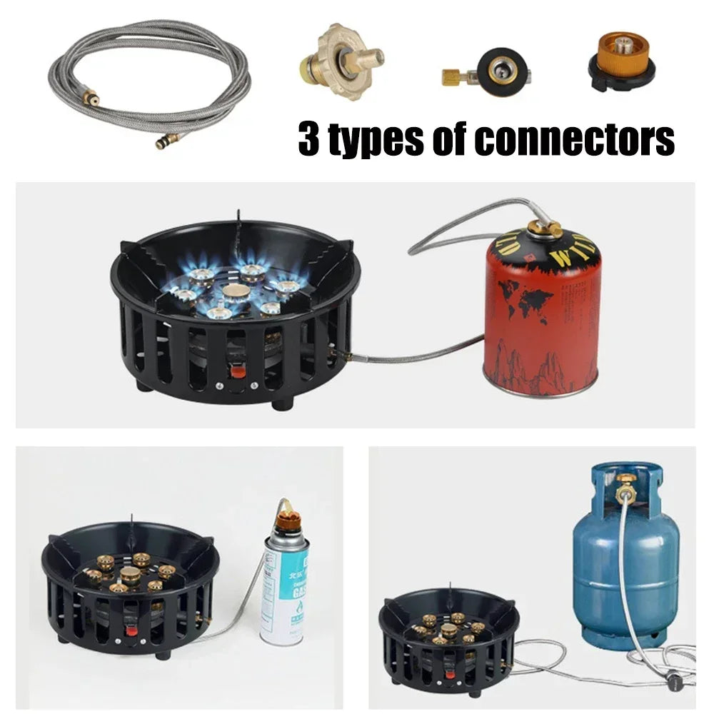 Portable Camping Gas Stove 19800W – Ultra Power Fast Cooking