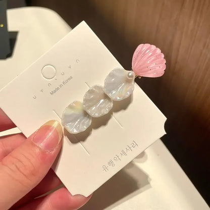 Shell Starfish Hair Clips for Cute Mermaid-Inspired Styles