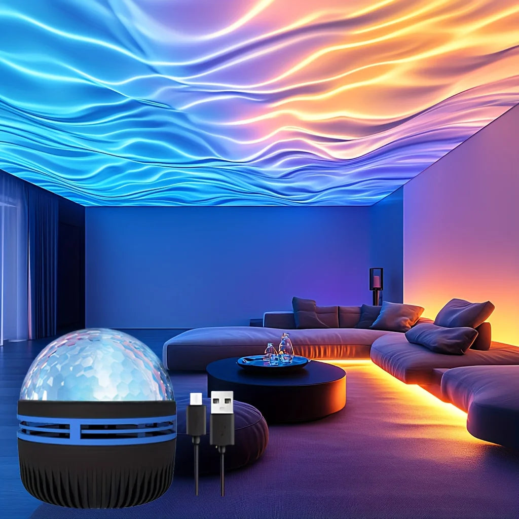 KentDO™ Starry Sky Projector – 7-Color LED Night Light
