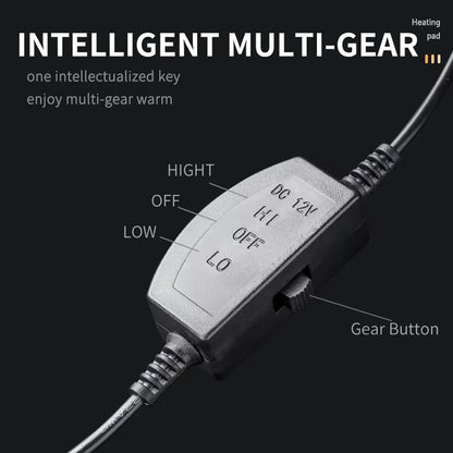 Heated Car Seat Cover Fast Heating for Winter Comfort