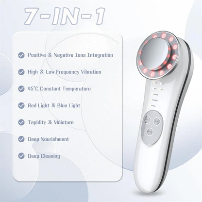 KentDO™ Ionic Facial Cleanser – LED & EMS Skin Rejuvenator