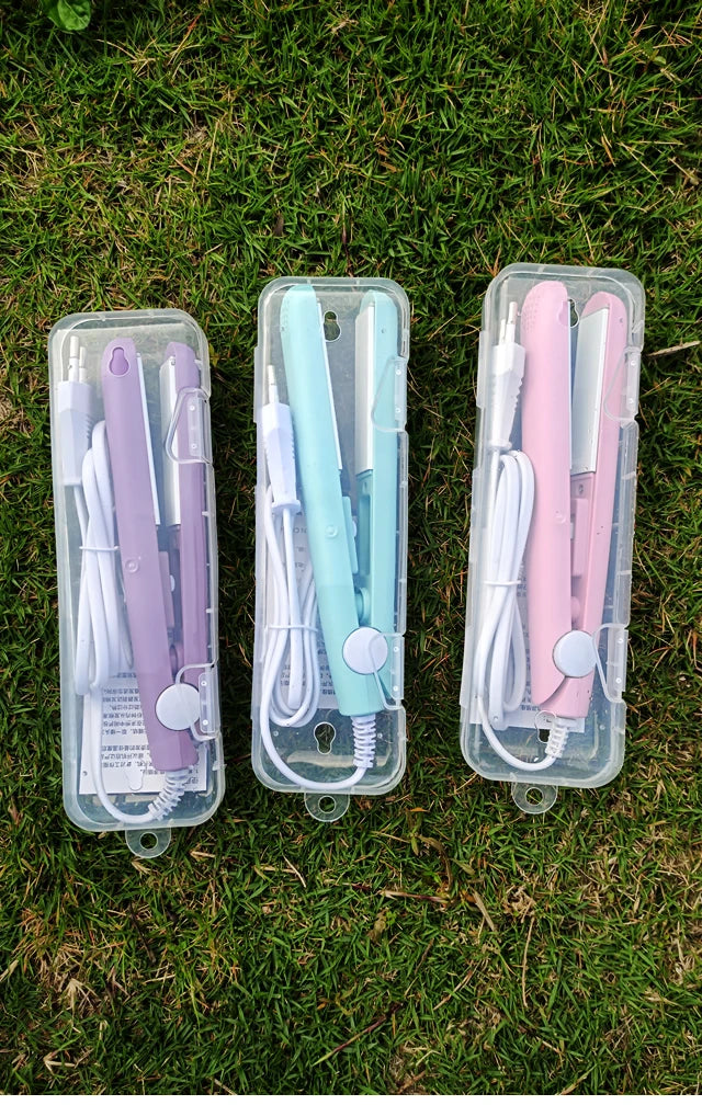 KentDO™ Mini Ceramic Hair Straightener & Curler