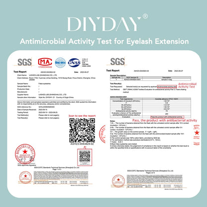 Classic Eyelash Extension 10 Trays Soft Natural Volume Pro+