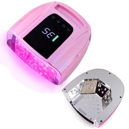 Rechargeable UV LED Nail Lamp – 96W Fast Cure