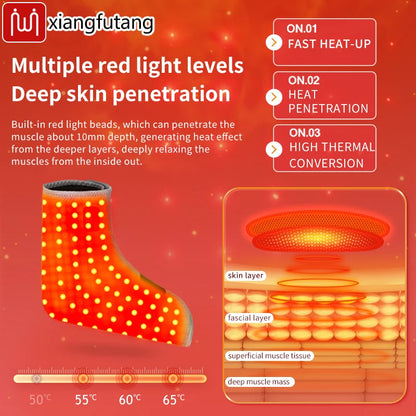 KentDO™ Red Light Heated Ankle Wrap for Fast Pain Relief