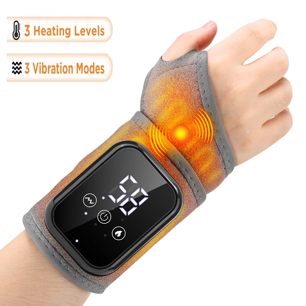 Electric Ankle Massager with Heat for Fast Muscle Relief