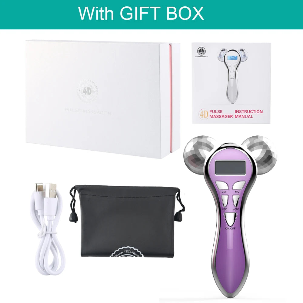 KentDO™ 4D EMS Face Massager – Lift, Firm & Glow Naturally