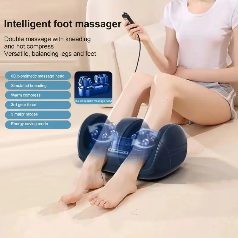 KentDO™ Electric Foot Massager – Deep Tissue Shiatsu Heat Relief