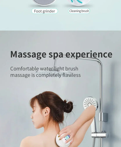 KentDO™ Electric Shower Brush – Deep-Cleansing & Massage Spa
