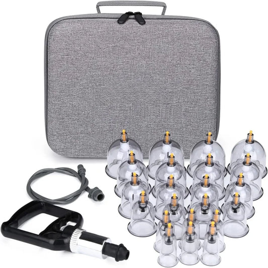 Vacuum Cupping Therapy Set for Deep Tissue Pain Relief