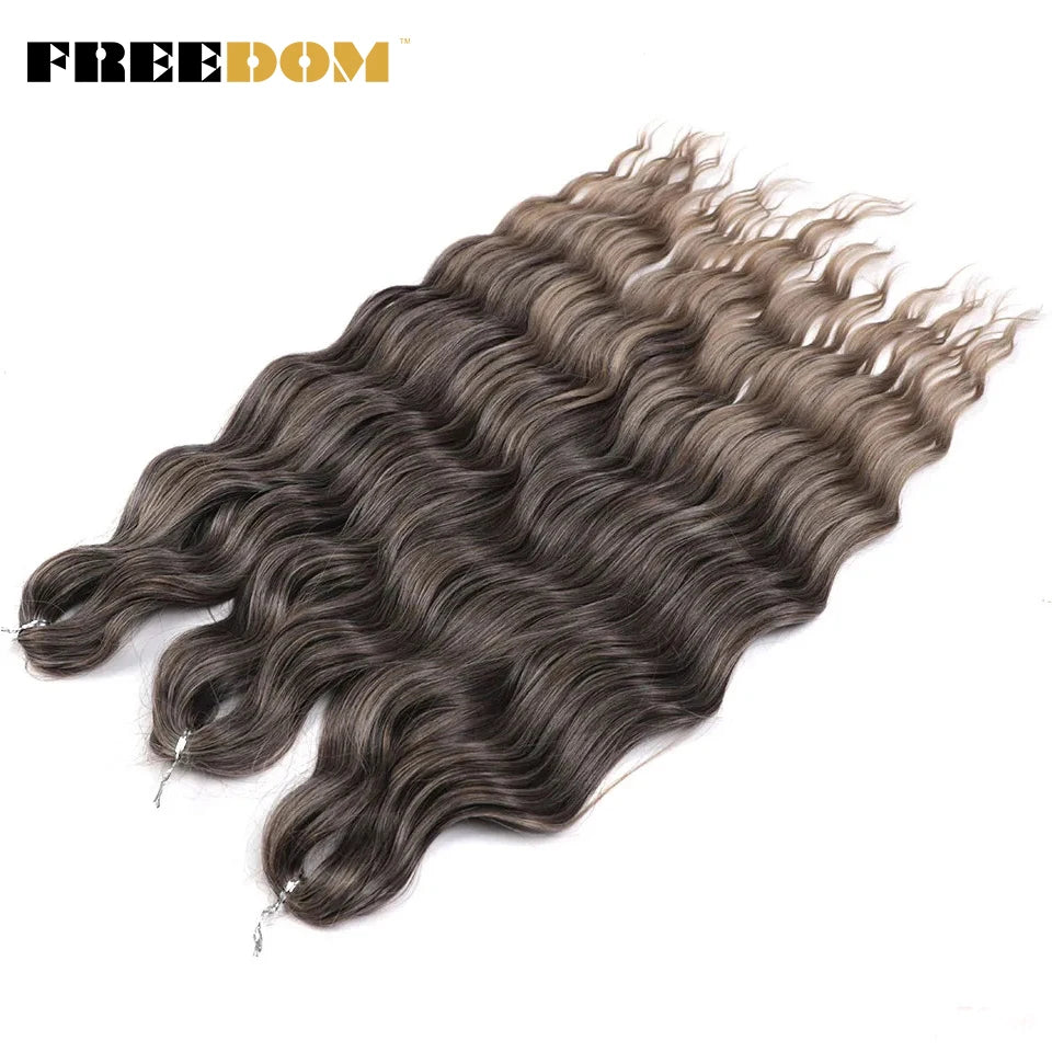 KentDO™ Loose Deep Wave Braiding Hair – Natural, Voluminous Style