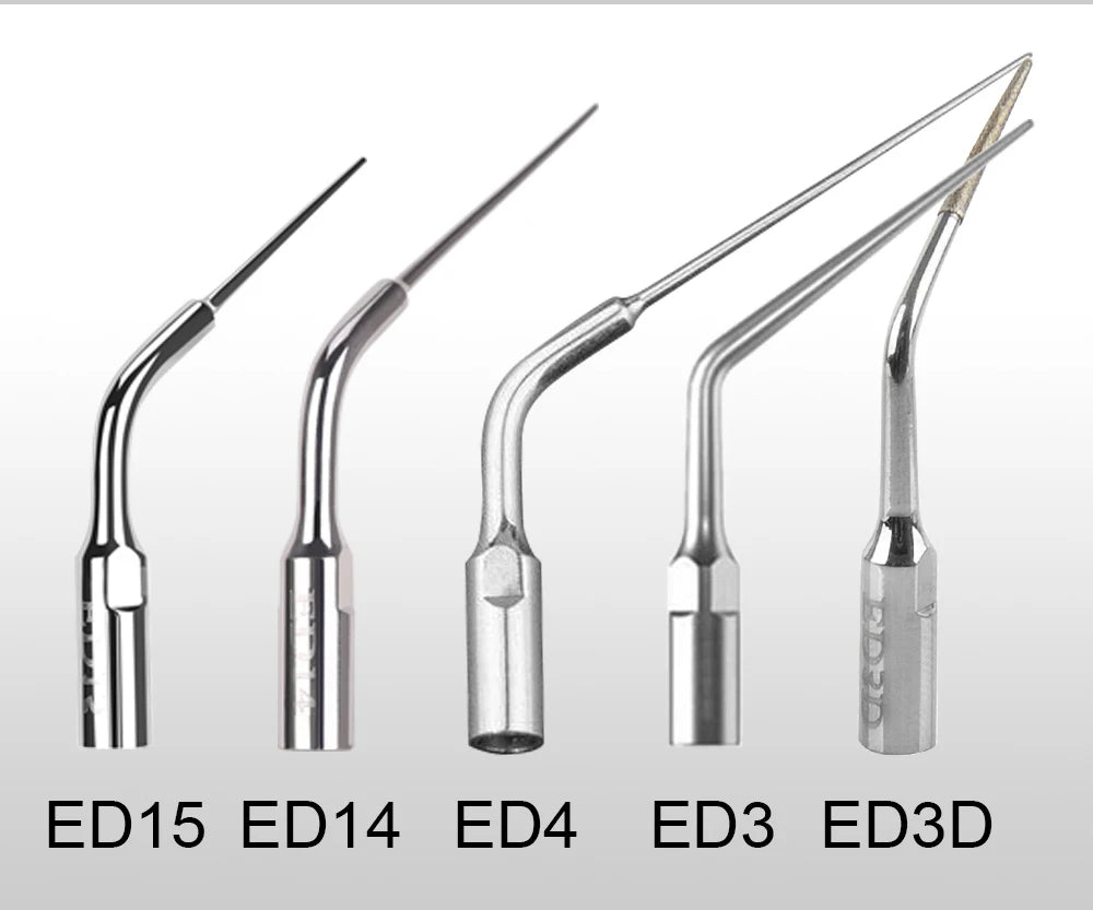 KentDO™ 5pcs Dental Ultrasonic Scaler Tips – Precision Cleaning
