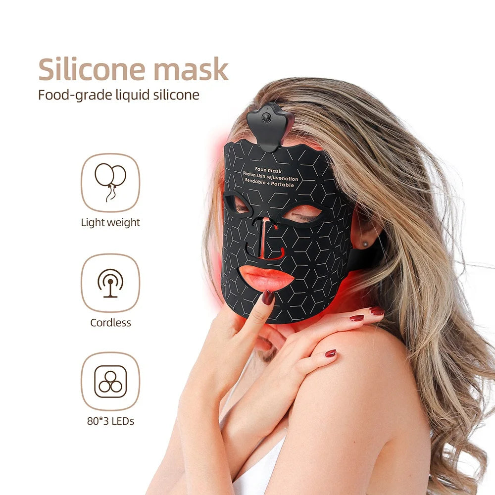 7 color led beauty mask - KentDO