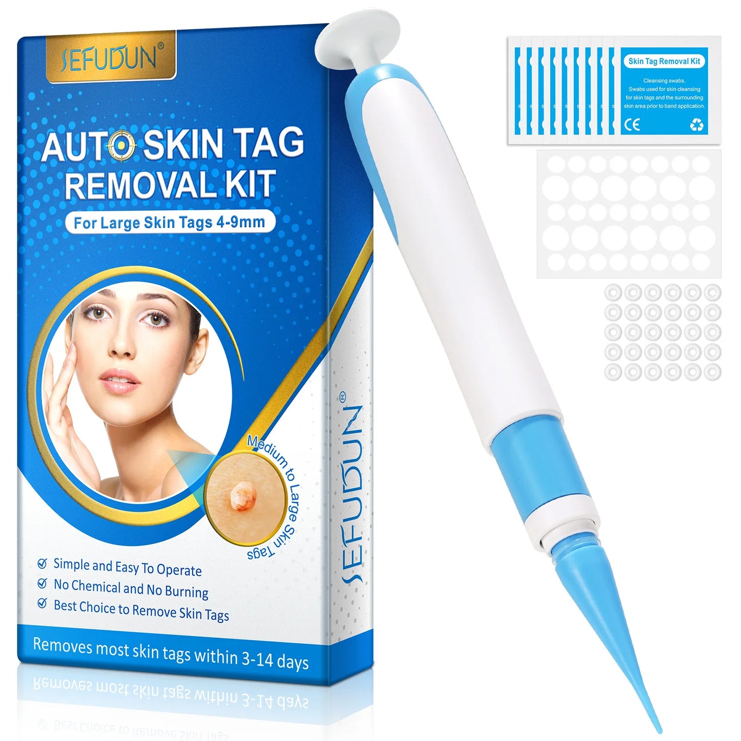 KentDO™ 2-in-1 Skin Tag & Mole Removal Kit – Painless Care