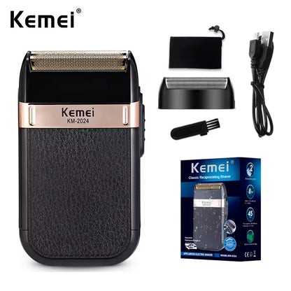 KentDO™ Electric Shaver for Men – Twin Blade Precision