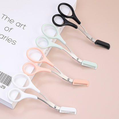KentDO™ Stainless Steel Eyebrow Trimmer with Comb