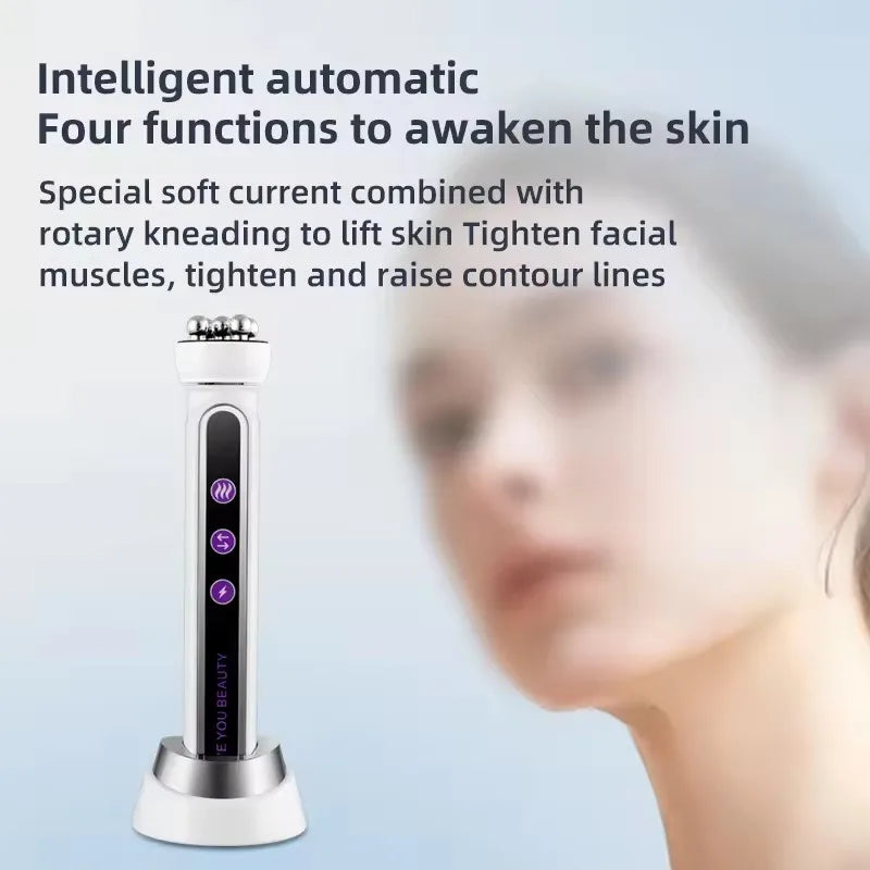 KentDO™ 3-in-1 RF EMS Face Roller – Lift & Firm Skin