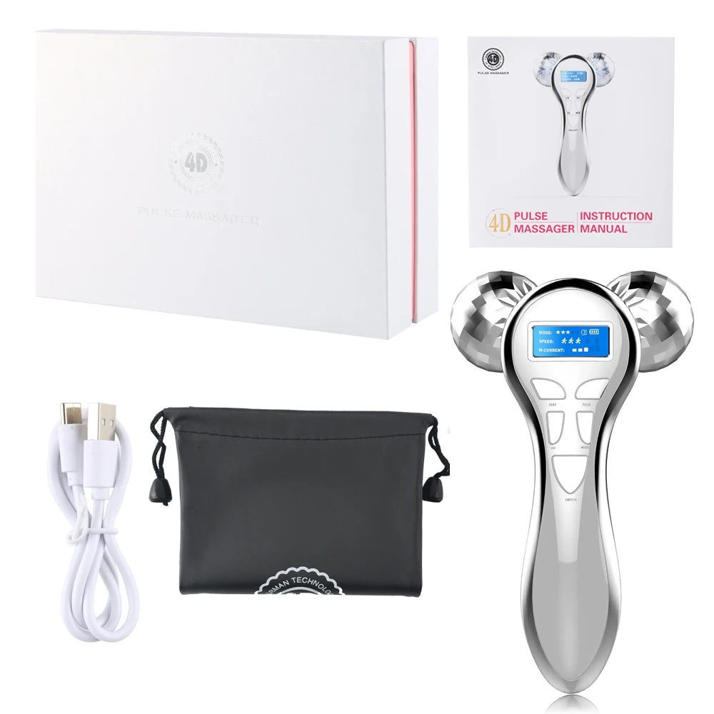 KentDO™ 4D EMS Face Massager – Lift, Firm & Glow Naturally