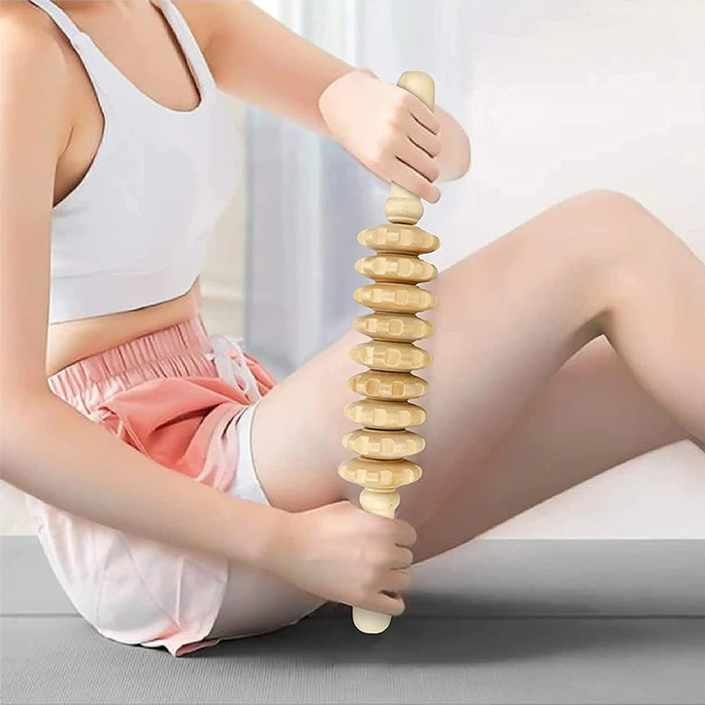 KentDO™ 6-in-1 Wooden Lymphatic Drainage Massage Set