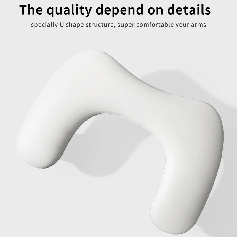 manicure hand pillow vs towel support - KentDO