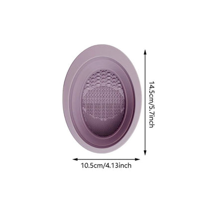 KentDO™ Foldable Silicone Brush Cleaner – Easy Deep Clean