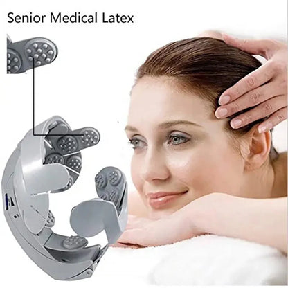 KentDO™ Electric Head Massager Helmet – Stress & Hair Care