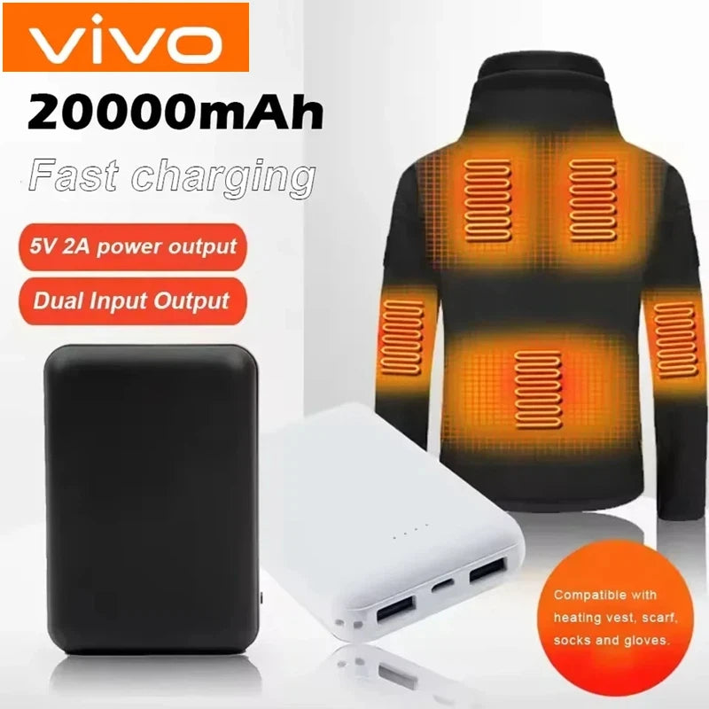 20000mAh Power Bank for Heated Clothing Long-Lasting Heat