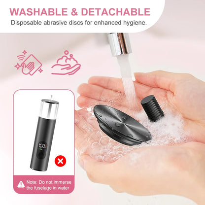 KentDO™ Electric Foot Grinder 2-in-1 Smooth Pedicure