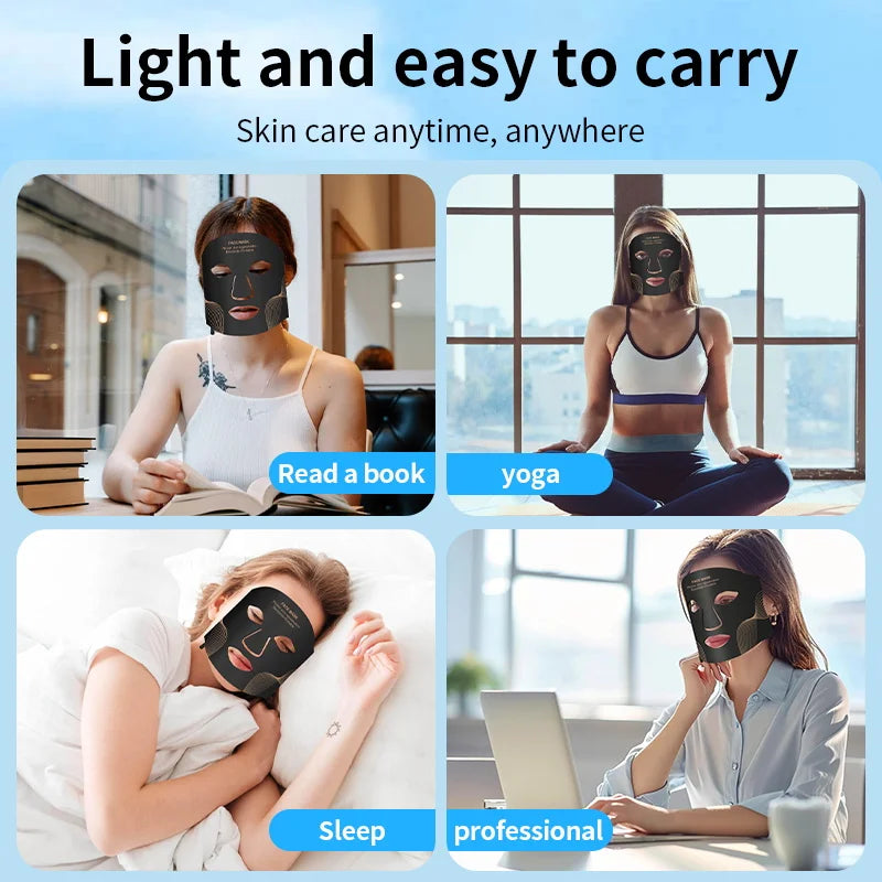 KentDO™ 7 Color LED Face Mask for Skin Rejuvenation
