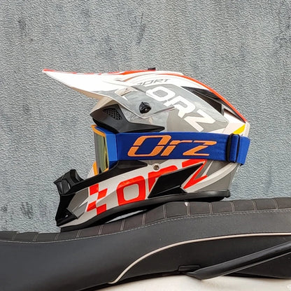 Full Face Motorcycle Helmet for Offroad Racing Safety