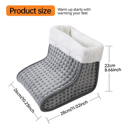 Electric Heated Foot Warmer with 9-Level Temperature Control