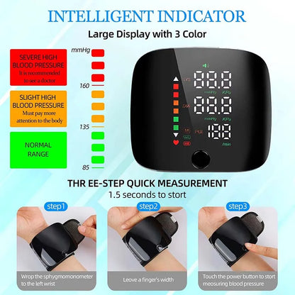 KentDO™ LED Display Wrist Blood Pressure Monitor