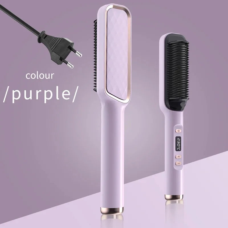 hair straightening brush - KentDO